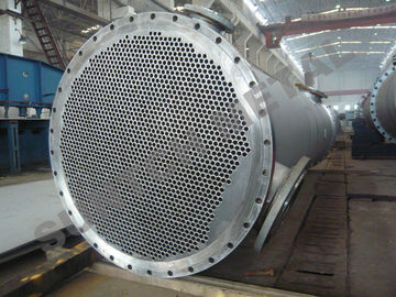 Cina Titanium Clad Shell Tube Heat Exchanger untuk Propylene Oxide Industry pemasok