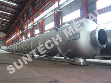 Cina Nickel Alloy N10276 Distillation Tower 32 tons Weight 100000L Volume pemasok