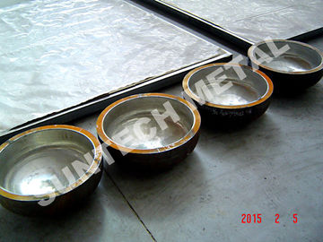 Cina Explosion Clad B171 C71500 / A516 Gr.70 Copper Clad Head for Anti-corrosion pemasok