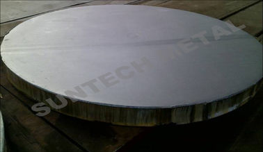 Cina Gr.12 / 516 Gr.70N Titanium Clad Plate Tubesheet for Anti-pitting Corrosion pemasok