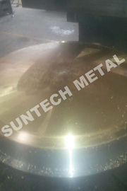 Cina 120mm thickness Copper Clad Plate / Tubesheet  for Heat Exchangers pemasok
