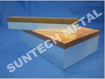 Cina C1100 / A1060 Thick Aluminum and Copper Cladded Plates for Transitional Joint pemasok
