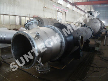 Cina Titanium SA266 Shell Tube Heat Exchanger 80sqm 3 Tons Weight pemasok