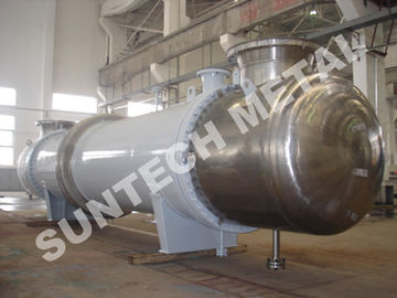 Cina Shell Tube Condenser for PTA , Chemical Process Equipment of Titanium Gr.2 Cooler pemasok