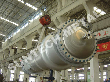 Cina 150 sqm Double Tube Shell And Tube Type Heat Exchanger 7 Tons Weight pemasok