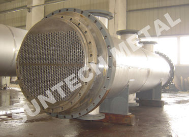 Cina S31603 / 316L Stainless Steel Floating Head Heat Exchanger  for Acetic Acid Industry pemasok