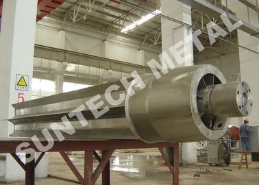 Cina Alloy 20 Clad Wiped Thin Film Evaporator for Chemical Processing pemasok