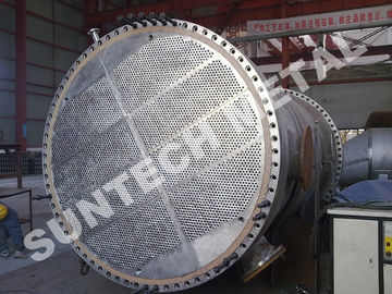 Cina Duplex Steel 2205 Shell Tube Heat Exchanger , Tubular Heat exchanger for MDI Distributor