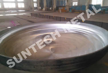 Cina 410S Martensitic Stainless Steel Pressure Vessel Clad Head untuk Distillation Tower Distributor