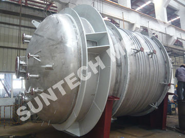 Cina 316L Main body  304 Half Pipe Industrial Chemical Reactors for PO Plant pabrik