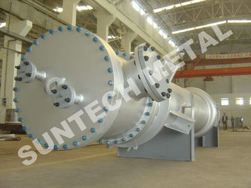 Cina C-276 Nickel Alloy Double Tube sheet Heat Exchanger , High Efficiency Heat Exchanger pabrik