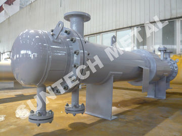 Cina Connecting Cooler Shell And Tube Type Condenser  110sqm 800mm Length pabrik