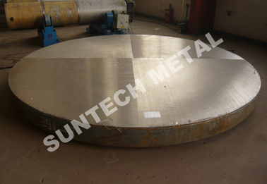 Cina SB265 Gr.7 Titanium Clad Plate Tubesheet for Anti-crevice Corrosion pemasok