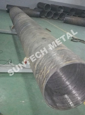 UNS N04400 Nickle Alloy and Carbon Steel Clad Pipe For Chemical Process Equipment
